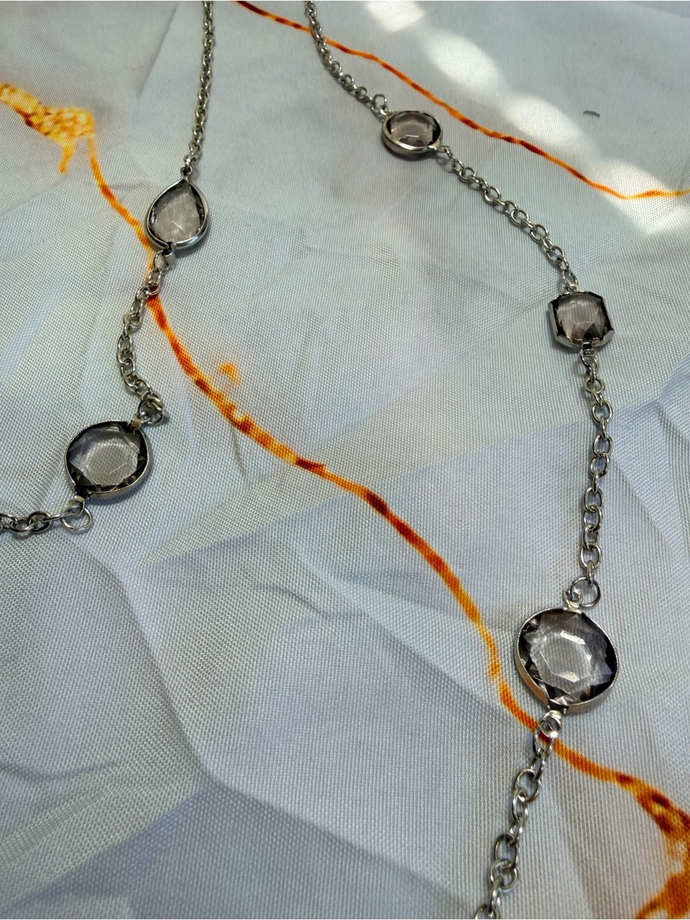 Glossy Glamorous Necklace and Earring set NWT!